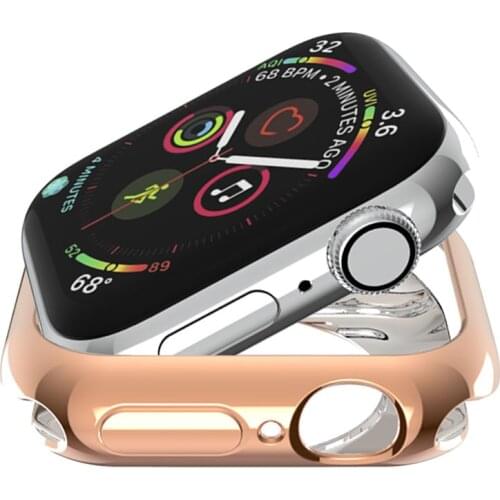 Watch Cover Case For Apple Watch series 6 5 4 3 2 1 case 42mm 38m 40mm 44mm Slim Silicone Screen Protector case for iWatch se/6