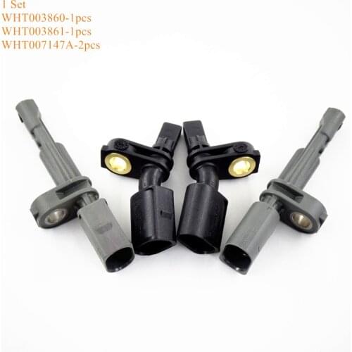 1 Set ABS Speed Sensor Fit for VW Jetta T-Roc Ateca Skoda Octavia Karoq Audi Q2 WHT003860 WHT003861 WHT007147A WHT 007 147 A