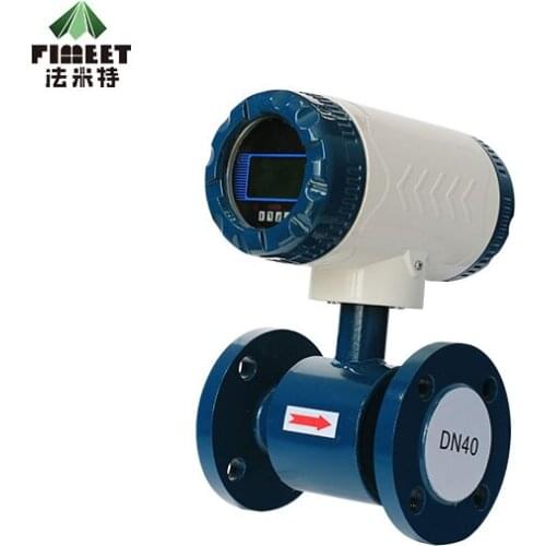Electromagnetic digital flow meter liquid flow meter water flow meter sensor