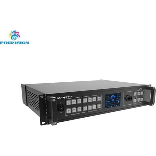 Novastar J6 Multi-Screen Splicing Processor Supports a wide range of video inputs divided into 4 groups with 8 connectors