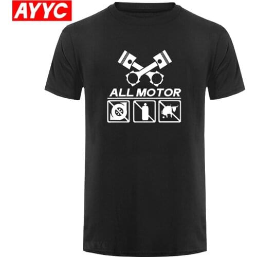 Apparel Mens All Motor Car Racinger T Shirt T Shits Printing Short Sleeve Casual O Neck Cotton Cool Summer Tees