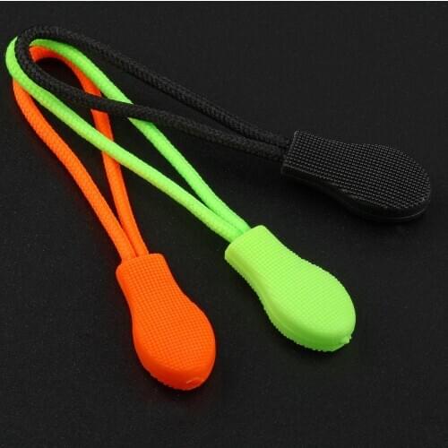 Tadpole head Zipper Sliders Draw rope Black green orange clothing shoe box schoolbag zipper Garment accessories 20pcs LL21