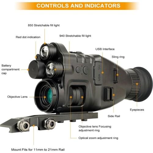 Teleskop-Juego de accesorios para el hogar, dispositivo de control de frecuencia de 200