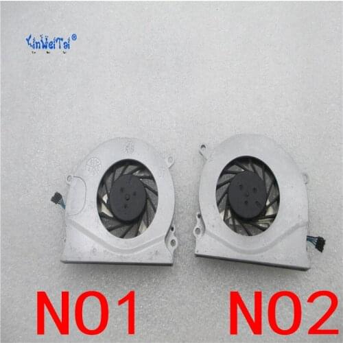 USED A1211 fan for Apple MacBook Pro 15" A1226 cooler A1260 A1211 fan KDB04505HA, Genuine A1226 A1260 laptop cpu cooling fan