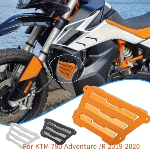 Protector Crap Flap Engine Guard Bashplate Cover Crap Flap for KTM 790 Adventure R Adv 2019-2020 Motorcycle Accessories