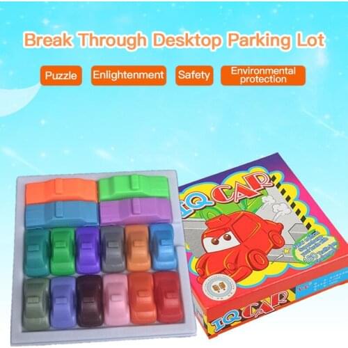 1 Set Mini Fun Intelligence Breakout Racing Car Puzzle Tool Challenge IQ Children Puzzle Educational Toys Maze Game For Kids