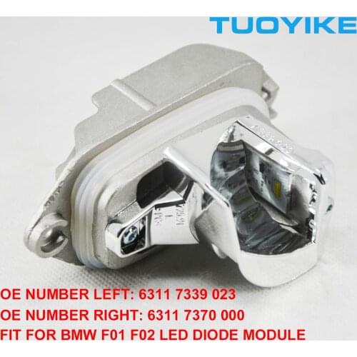 1PCS F01 F02 LCI Daytime Driving Angel Eye Light DRL LED Maker Computer Module OEM Part 63117339023 For BMW 7-Series 2009-2015