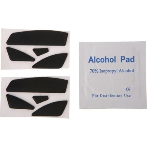 2 Sets 0.6mm Thickness Replacement Mouse Feet Mouse Skates for logitech M705