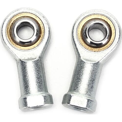 New 2pcs 8mm SI8T/K Threaded Self-Lubricating Rod End Spherical Plain Bearing Good deal
