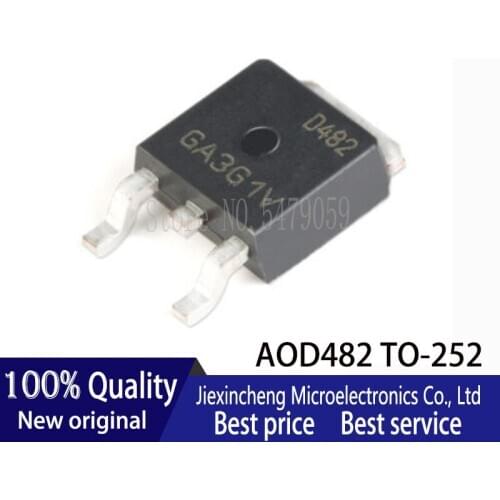 20PCS AOD482 D482 SJ1117-50DJ SJ111750D SJ1117 TO252 MOSFET Original