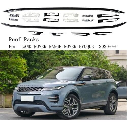 Roof Rack For LAND ROVER RANGE ROVER EVOQUE 2019 2020 2021 2022 Aluminum Alloy Rails Bar Luggage Carrier Bars top bar Racks Rail
