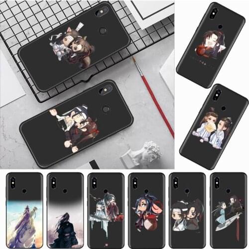 Mo Dao Zu Shi MDZS Phone Case For Xiaomi Redmi mi note max 3 5 6 8 9 10 t S SE lite pro Soft Silicone Shell Cover Funda