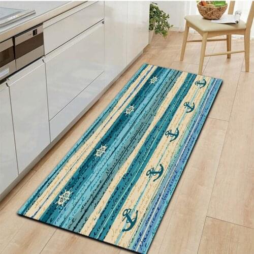 Color Modern Style Doormat Home Washable Kitchen Carpet Non-Slip Bath Mat Distressed Wood Grain Soft Hallway Living Room Rug
