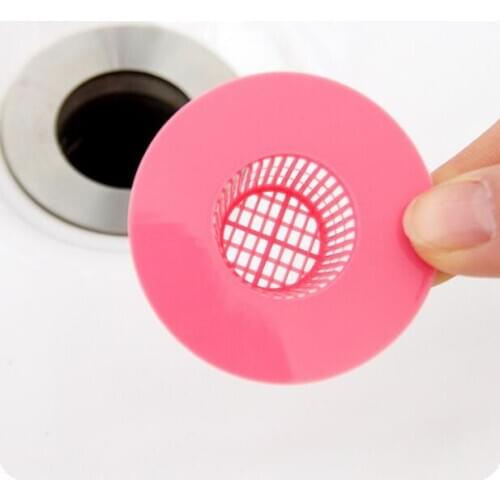 Bathroom Sink Filter Mesh Pool Outfacing Filter 12 Pieces/Lot Anti-clogging Sewer Drainer