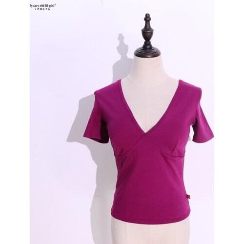 ATS Belly Dance Clothing Original Brand Training Clothing Womens Stretch Cotton Exposed Triangle Top ELL102