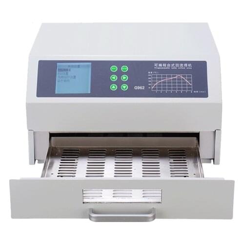 Mini Reflow Oven G962C/Solder Paste Printing/Pick And Place Machine