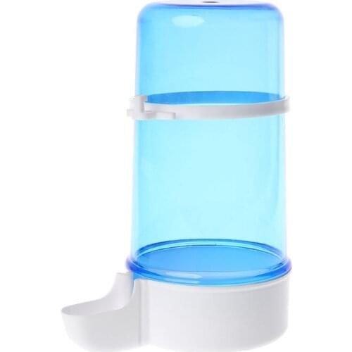 2021 New Automatic Bird Feeder Hamster Parrot Dispenser Water Feeding Drinking Food Bowl