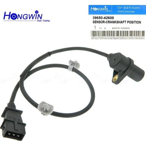 Crankshaft Position Sensor For Hyundai H1 / For Kia K2500, PREGIO 1995-2003 39650-42600 / 39650 42600 / 3965042600