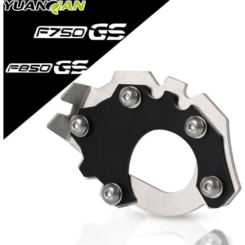 For BMW F750GS F850GS F750 F750 GS Motorcycle Kickstand Foot Side Stand Extension Pad Support Plate Enlarge Stand F 750 850 GS