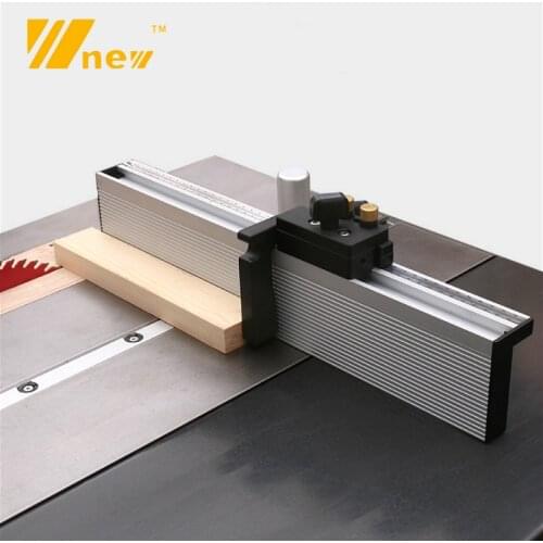 Miter Gauge Table Saw Router Angle Miter Gauge Guide Aluminium Fence Profile 450/600/800mm with Flip Stop for Woodworking Tools