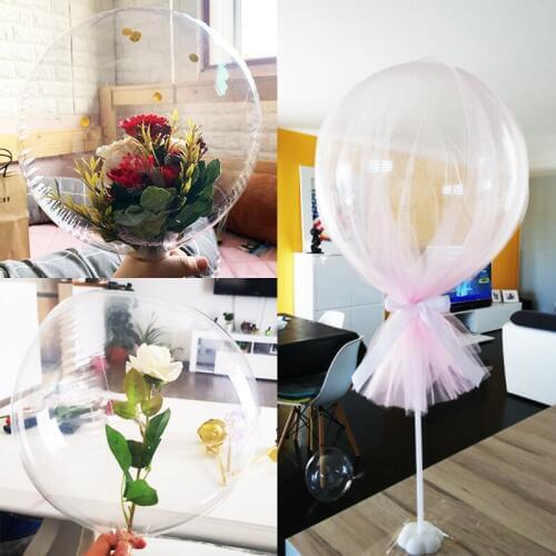 PVC Clear Bubble Balloon Decor Transparent 18/20 INCH For Wedding Birthday Party
