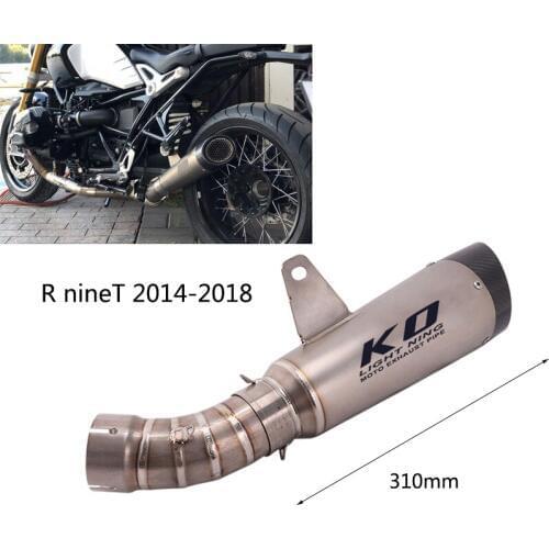 Reserve Catalyst for BMW R nineT 2014-2018 Motorcycle Exhaust Pipe 60 MM Escape Slip On Original OEM Header Titanium Alloy