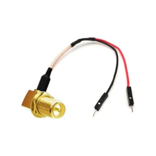 RG316 Cable RP-SMA Female Right Angle to DuPont Male Test Connector Pigtail cable