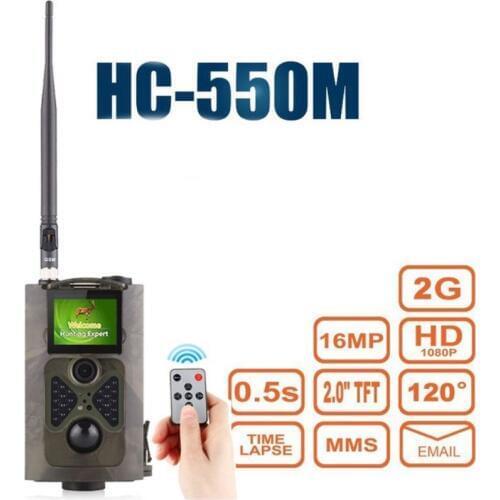 Suntekcam HC-550M trail camera GSM 2G MMS GPRS Photo traps hunting camera 940nm Night vision infrared outdoor wildlife camera