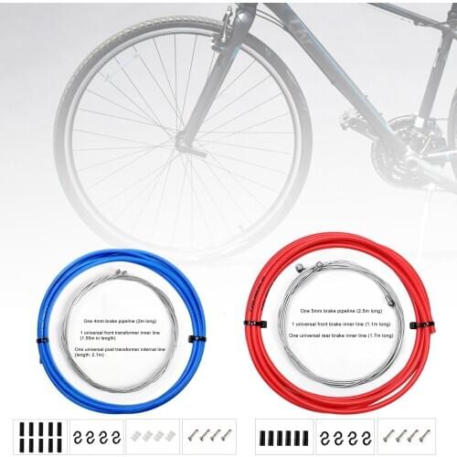Universal MTB Mountain Bike Brake Shift Cable Wire Bicycle Derailleur Brake Cable Bleeder Line Pipe Cycling Accessory