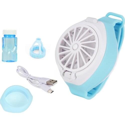 Electric USB Bubble Machine Breathable 3 Gears Electronic Component Outdoor Toys Bubble Machine for Kids