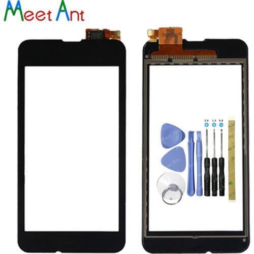 High Quality 4.0" For Nokia Microsoft Lumia 530 N530 Touch Screen Digitizer Sensor Outer Glass Lens Panel Black