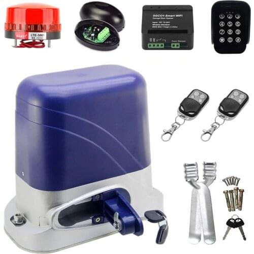 1300KG Load-bearing Electric Door Opener without Racks Automatic Sliding Gate Motor Sliding Door Gear Drive for Garage Courtyard