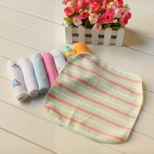 Brand New 8pcs New Soft Baby Kids Children Infant Toddler Newborn Boy Girl Bath Towel Lovely Soft Washcloth Wipe