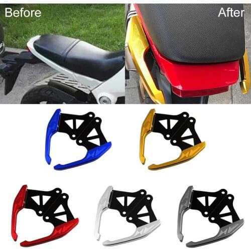 CNC Motorcycle Rear Grab Bars Passenger Rail Handle Bar msx 125 M3 13-15 Side Handgrip for Honda Grom Passenger Hand Rail Grip