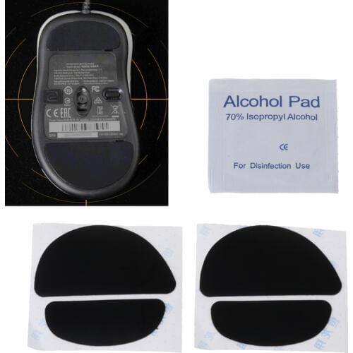 2Pcs 0.6mm Thickness Mouse Feet Mouse Skates For ZOWIE EC1 EC2 EVO