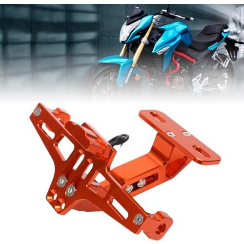 Motorcycle License Plate Bracket License Plate Holder Frame Number Plate For Honda Cbr 600 F2 F3 F4 F4i 900 Cbr900rr 1993-2017