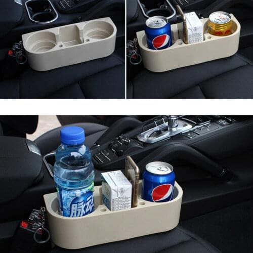 Multi-Function Car Cup Holder Auto Seat Gap Water Drink Bottle Phone Keys Organizer Storage Holder Stand Car Styling Accessories