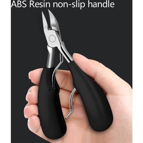 Stainless Steel Toe Nail Clippers Cuticle Nippers Manicure Pedicure Cutters Dead Skin Dirt Remover Podiatry Cut Toenails Claw