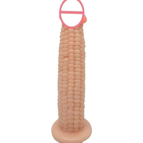New Corn Dildo G-Spot Anal Dildo Sex Toys For Woman Penis Realistic Great Dildo Suction Cup Dildo Sex Orgasm Masturbator