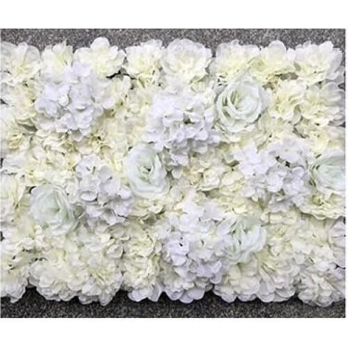 New high quality 40x60cm silk rose artificial flower wedding decoration flower wall romantic for wedding background decoration