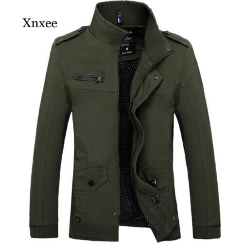 Clothes Coat New Arrival Male Jacket Slim Fit High Quality Mens Spring Clothing Man Jackets Zipper Warm Cotton-Padded