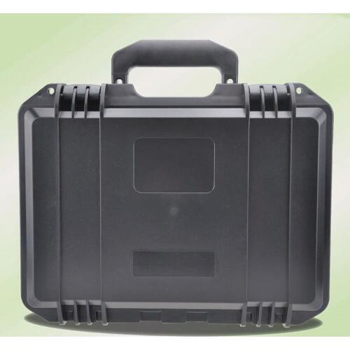 Plastic tool case with Inner dimension 380*280*165mm waterproof dustproof suitcase with foam