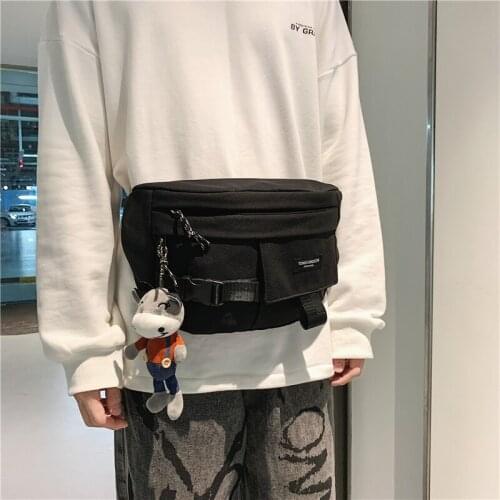 Business Leisure Waist Bag High Quality Nylon Belt Bag Crossbody Chest Bag for Youngster Lady Man Function Waist Packs