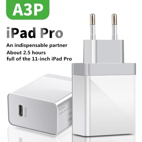 PD Phone Charger 30W USB Type C Wall Plug Fast Chargers Power Adapter Quick Charging For IPhone 12 For Samsung Galaxy