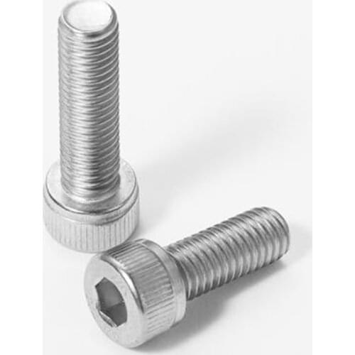 M6 Hexagon Socket Head Cap Screw Cerrojo Vis Boulon Bolts Pernos Tornillos Hex Bolt Allen Inox 304 Stainless Steel Screws DIN912