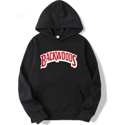 Fashion Printing Backwoods Men Hoodies Streetwear Hoodie Sweatshirt autumn winter thread cuff Hip Hop hoodie pullover Hoody
