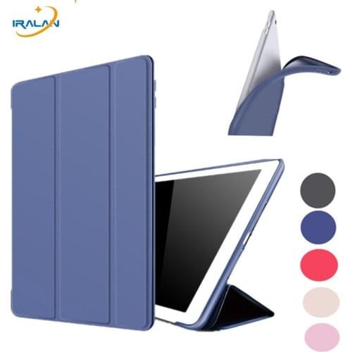 For Apple iPad Air 2 9.7 inch A1566 A1567 air2 9.7'' Case Auto Sleep/Wake Up Flip PU Leather Cover Smart Stand Case+film+pen