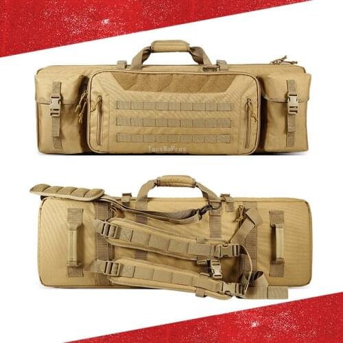 Military Tactical Gun Bag Hunting Shooting Cs Wargame Airsoft Rifle Gun Case Training Paintball Combat Shotgun Carry Case Bags