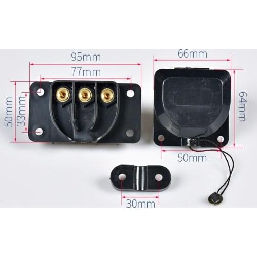 1set Insulation protection for three-phase input terminal pressing plate power line junction box of electric welding machine