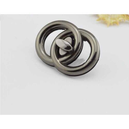 10 pcs/lot Luggage hardware accessories creative zinc alloy die casting bag hardware lock 8 words twist lock